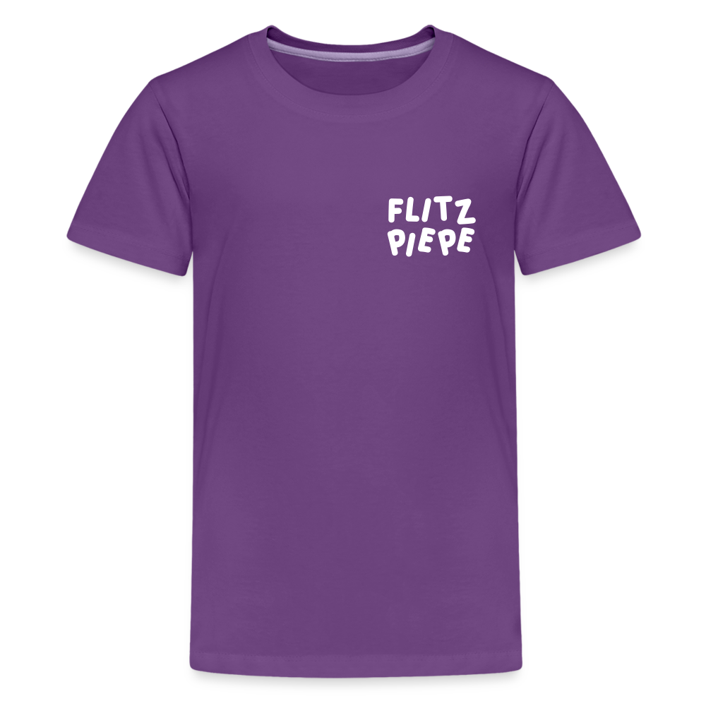 Flitzpiepe - Teenager Premium T-Shirt - purple