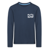 Flitzpiepe - Kinder Langarmshirt - navy