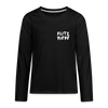 Flitzpiepe - Teenager Langarmshirt - black