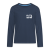 Flitzpiepe - Teenager Langarmshirt - navy