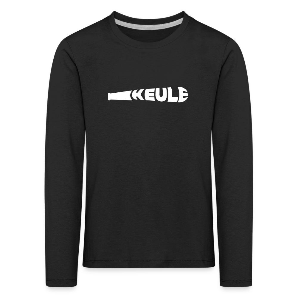 Keule - Kinder Langarmshirt - black