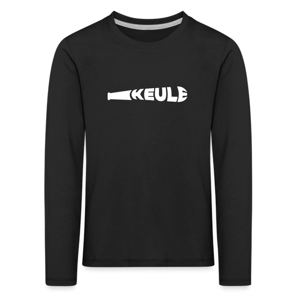 Keule - Kinder Langarmshirt - black