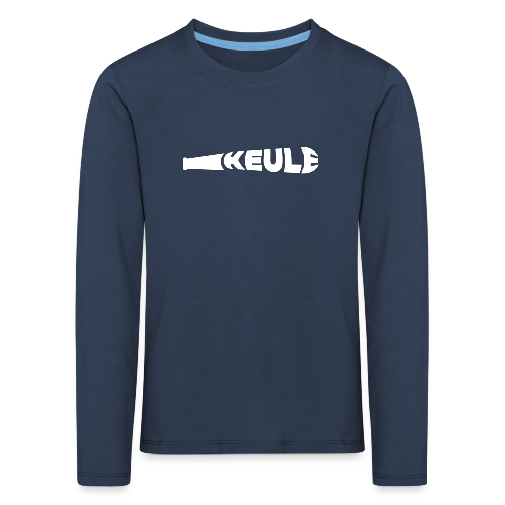 Keule - Kinder Langarmshirt - navy