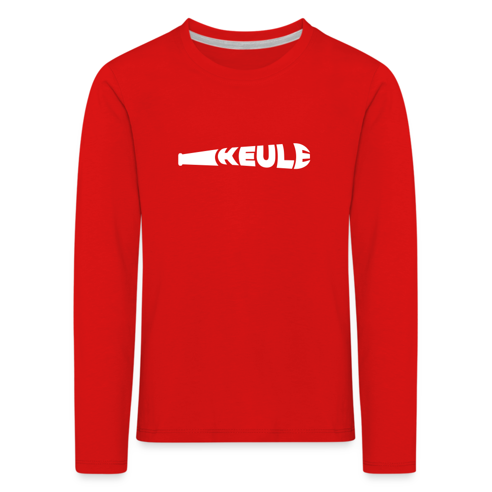 Keule - Kinder Langarmshirt - red