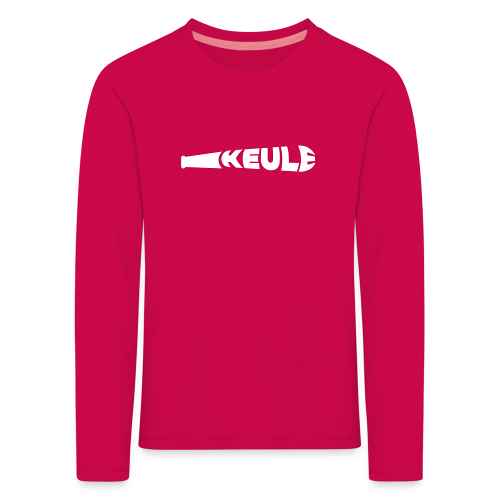 Keule - Kinder Langarmshirt - dark pink