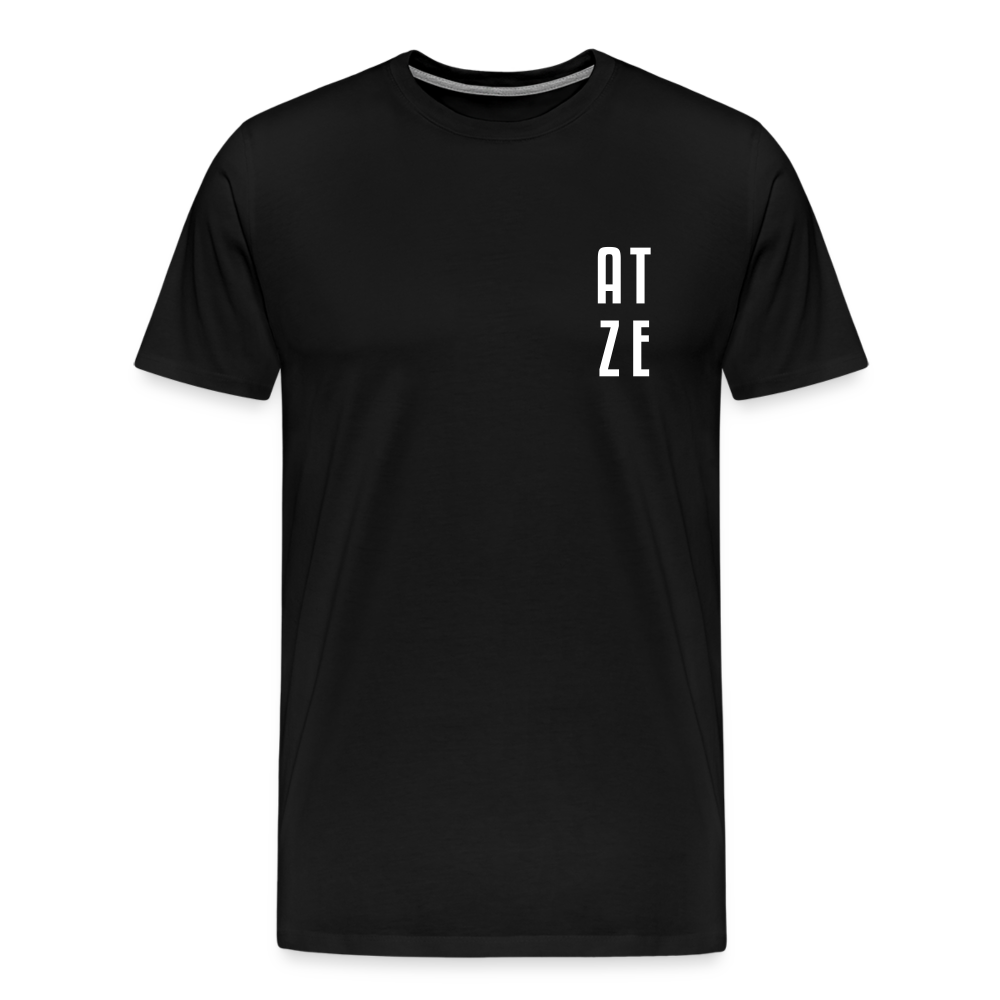 Atze - Männer Premium T-Shirt - black