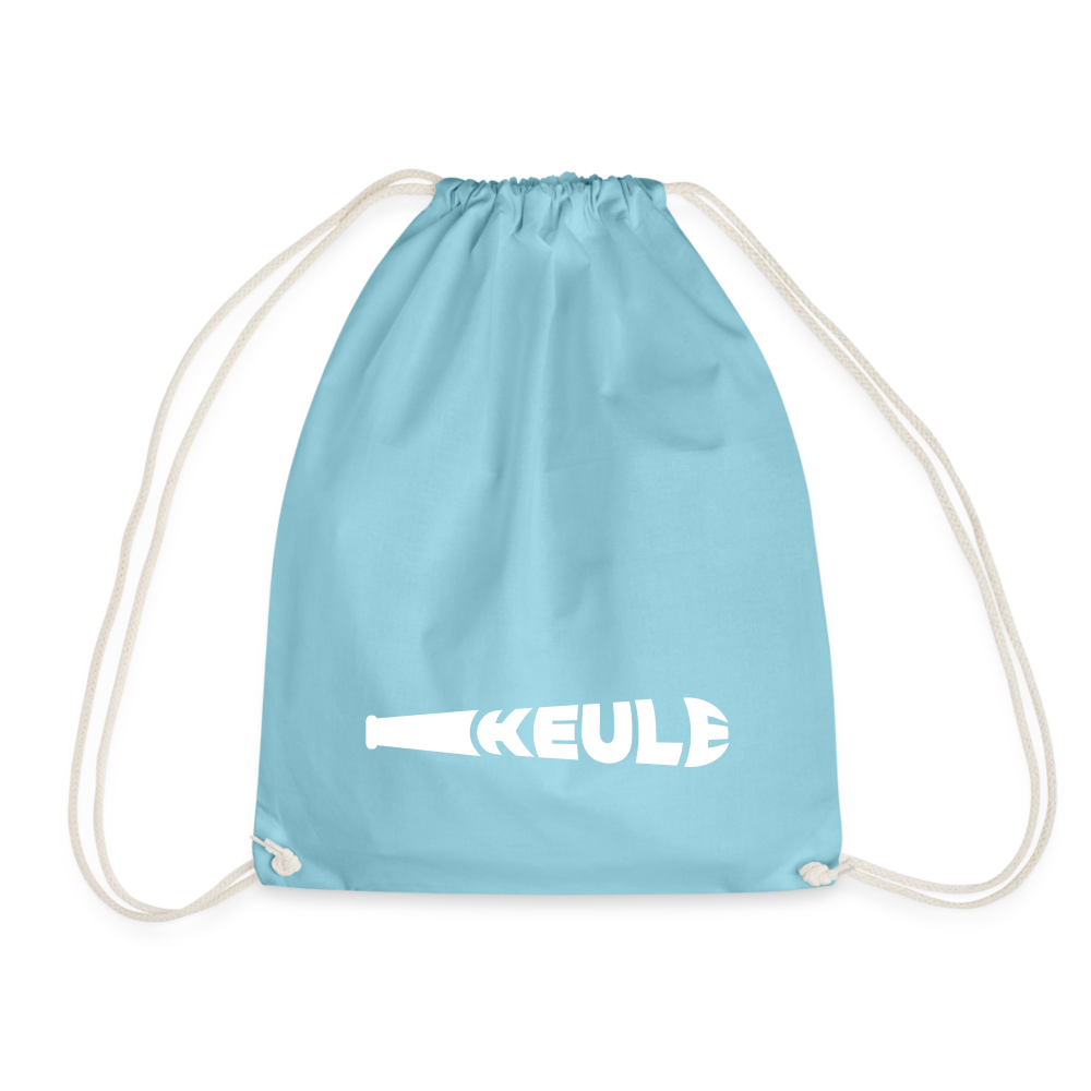 Keule - Turnbeutel - aqua