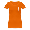 Atze - Frauen Premium T-Shirt - orange