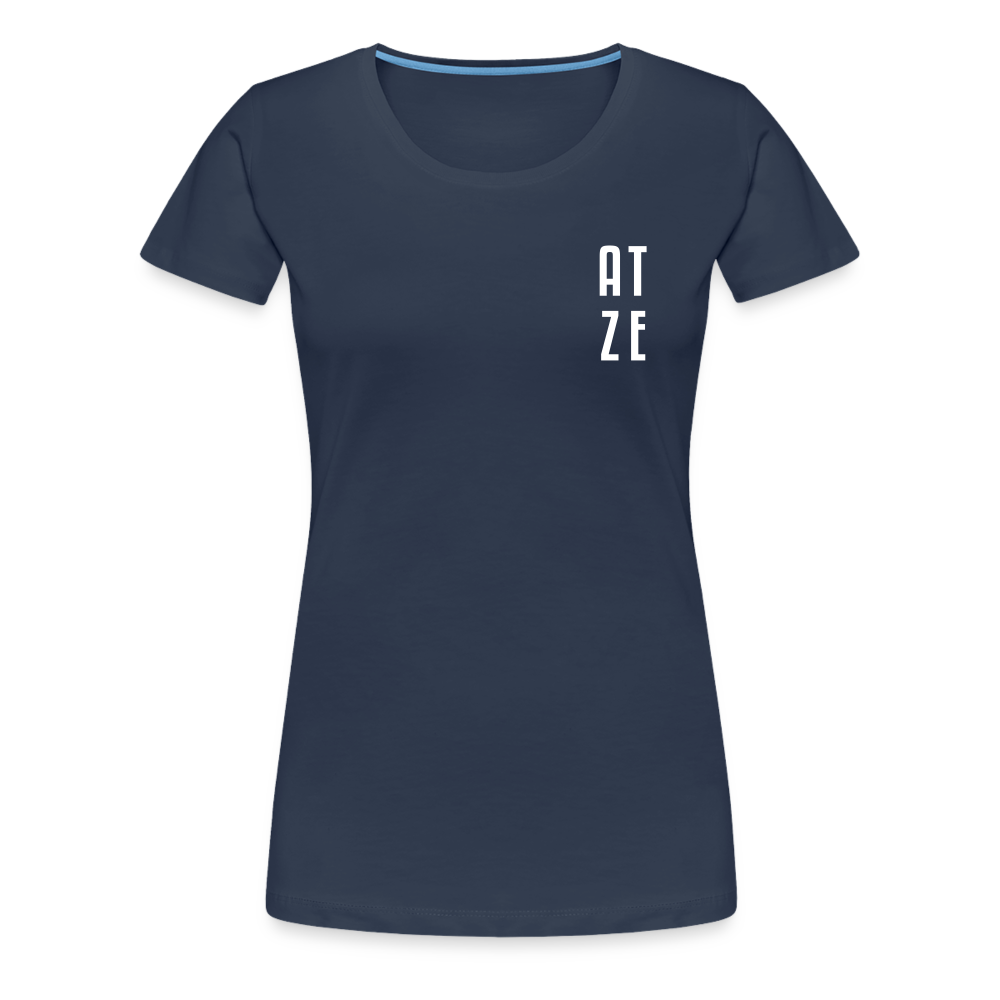 Atze - Frauen Premium T-Shirt - navy