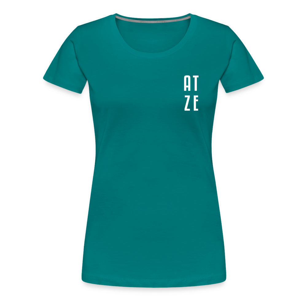 Atze - Frauen Premium T-Shirt - diva blue