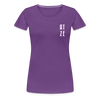 Atze - Frauen Premium T-Shirt - purple