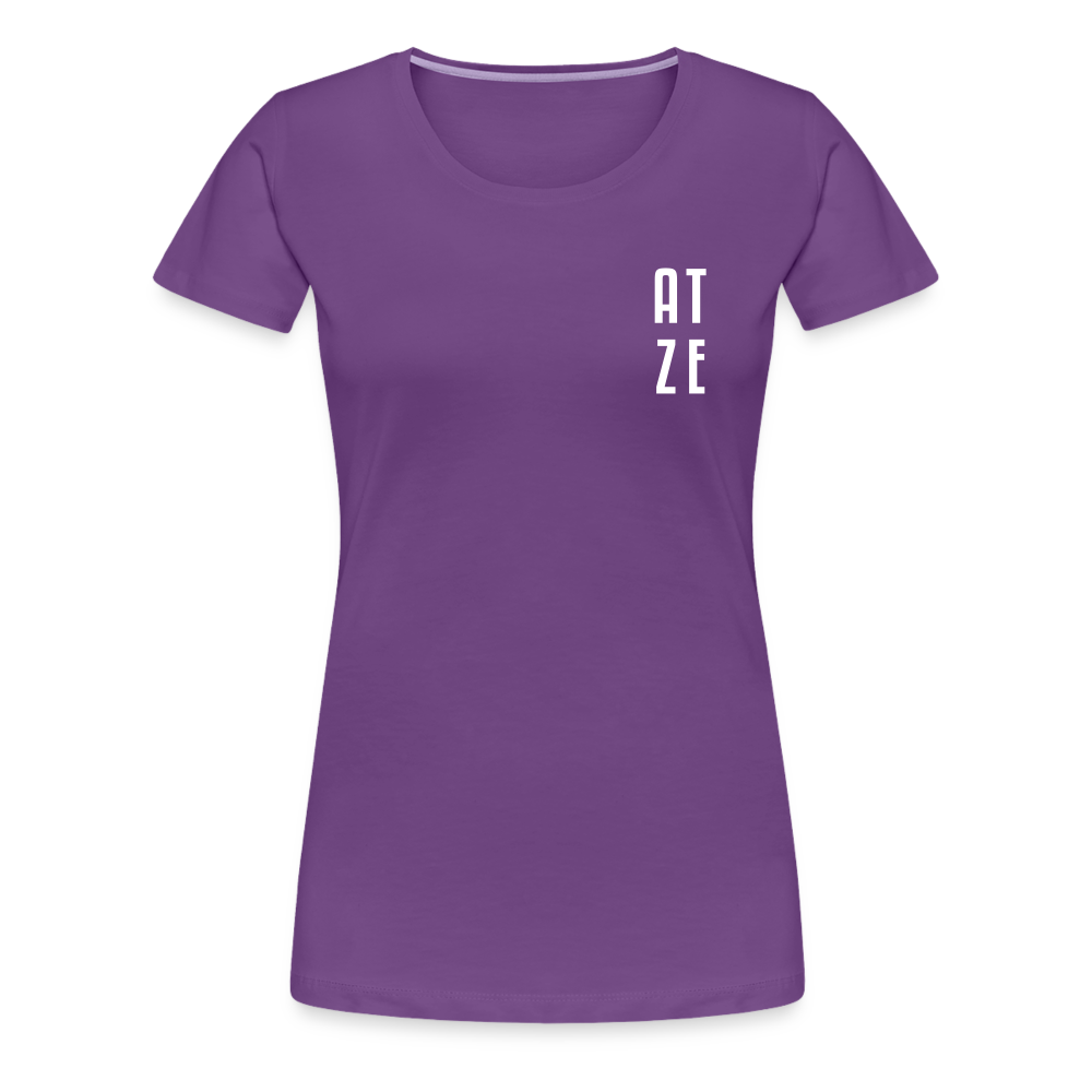 Atze - Frauen Premium T-Shirt - purple