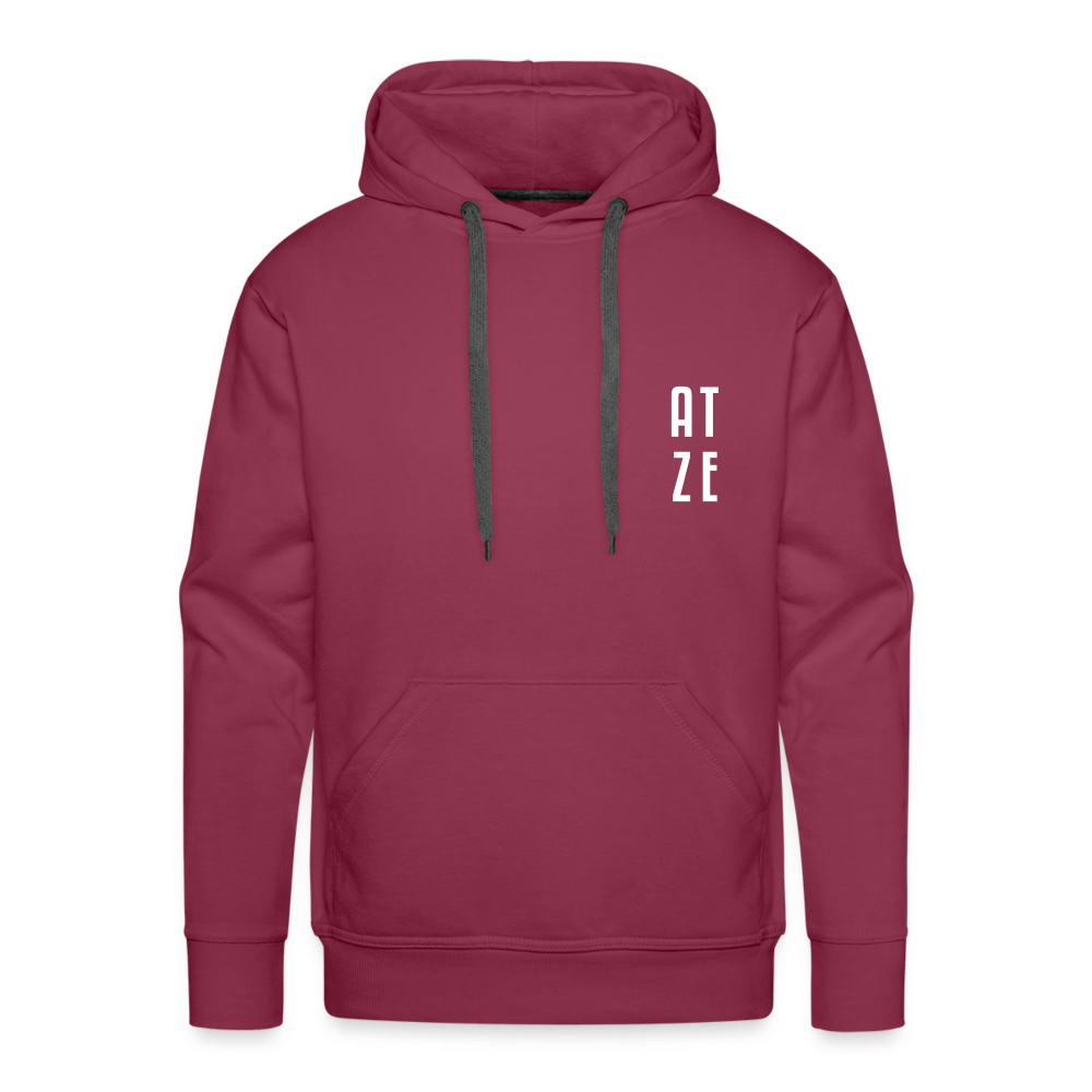 Atze - Männer Premium Hoodie - bordeaux