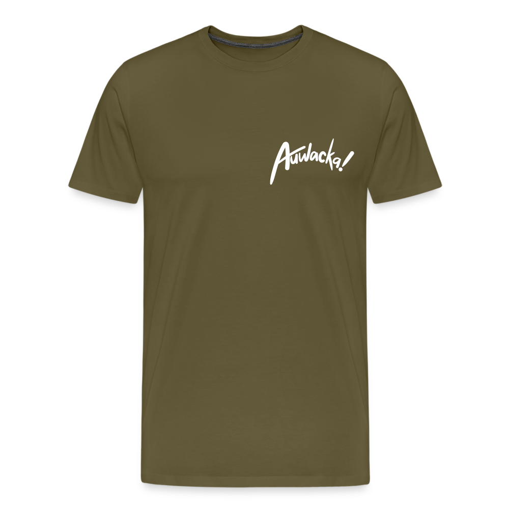 Auwacka! - Männer Premium T-Shirt - khaki