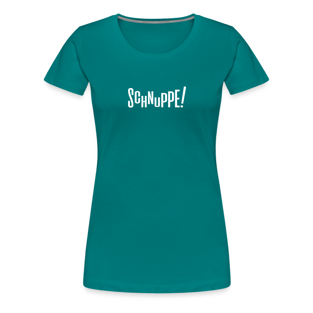 Schnuppe! - Frauen Premium T-Shirt - diva blue