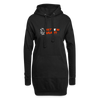 Watt'n du Vojel - Hoodie-Kleid - Schwarz