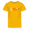 Watt'n du Vojel - Teenager Premium T-Shirt - Sonnengelb