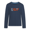 Watt'n du Vojel - Teenager Langarmshirt - Navy