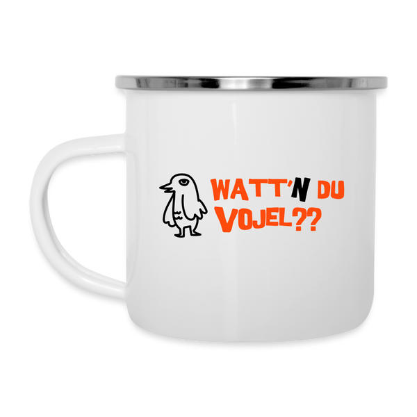 Watt'n du Vojel - Tasse zweifarbig
