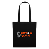 Watt'n du Vojel - Stoffbeutel - Schwarz