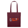 Watt'n du Vojel - Stoffbeutel - Burgunderrot