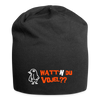 Watt'n du Vojel - Jersey Beanie - Schwarz