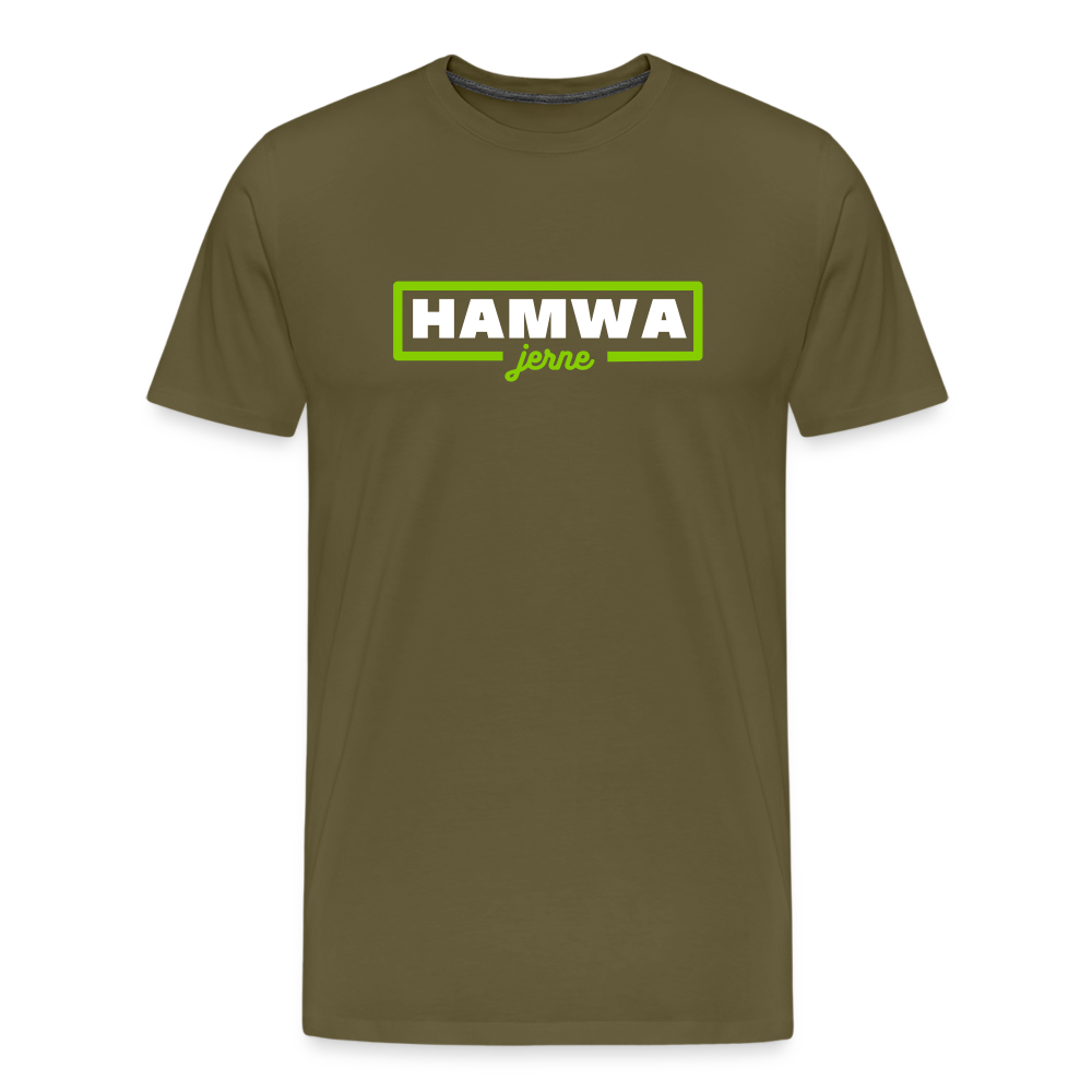hamwa - Männer Premium T-Shirt - Khaki