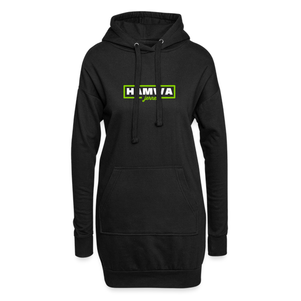 hamwa - Hoodie-Kleid - Schwarz
