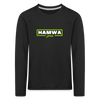 hamwa - Kinder Langarmshirt - Schwarz