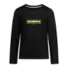 hamwa - Teenager Langarmshirt - Schwarz