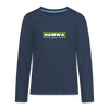 hamwa - Teenager Langarmshirt - Navy