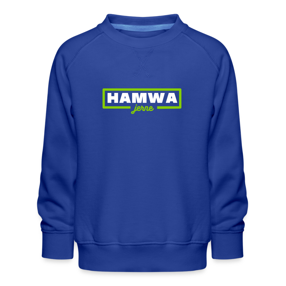 hamwa - Kinder Premium Sweatshirt - Royalblau