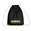 hamwa - Turnbeutel - Schwarz