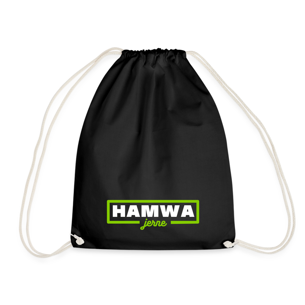 hamwa - Turnbeutel - Schwarz