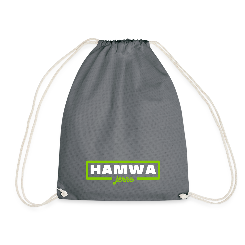 hamwa - Turnbeutel - Grau