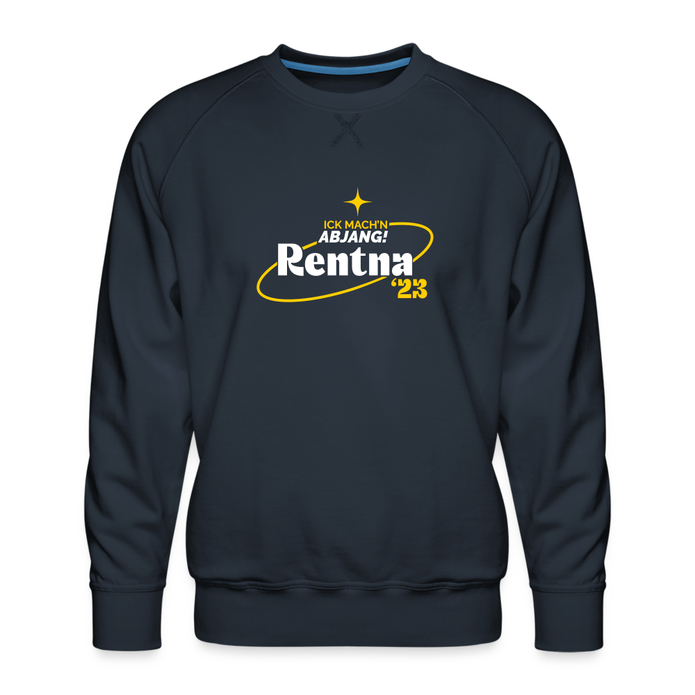 Rentna in Berlin - Männer Premium Sweatshirt - Navy