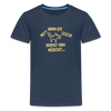 NETT KANN ICK OOCH! - Teenager Premium T-Shirt - Navy