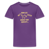 NETT KANN ICK OOCH! - Teenager Premium T-Shirt - Lila