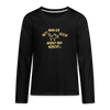 NETT KANN ICK OOCH! - Teenager Langarmshirt - Schwarz