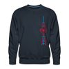 Fernsehturm der Fahrräder - Männer Premium Sweatshirt - Navy