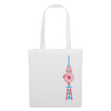 Fernsehturm der Fahrräder - Stoffbeutel - weiß