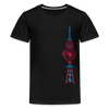 Fernsehturm der Fahrräder - Teenager Premium T-Shirt - Schwarz