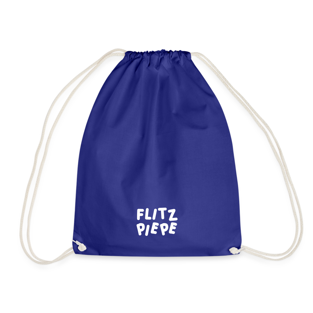 Flitzpiepe - Turnbeutel - Königsblau