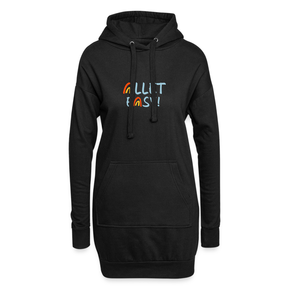 Allet Easy! - Hoodie-Kleid - Schwarz
