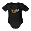 Allet Easy! - Bio-Kurzarmbody - Schwarz