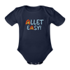 Allet Easy! - Bio-Kurzarmbody - Dunkelnavy
