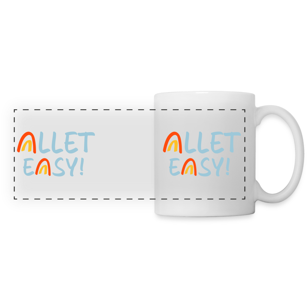 Allet Easy! - Tasse zweifarbig - weiß