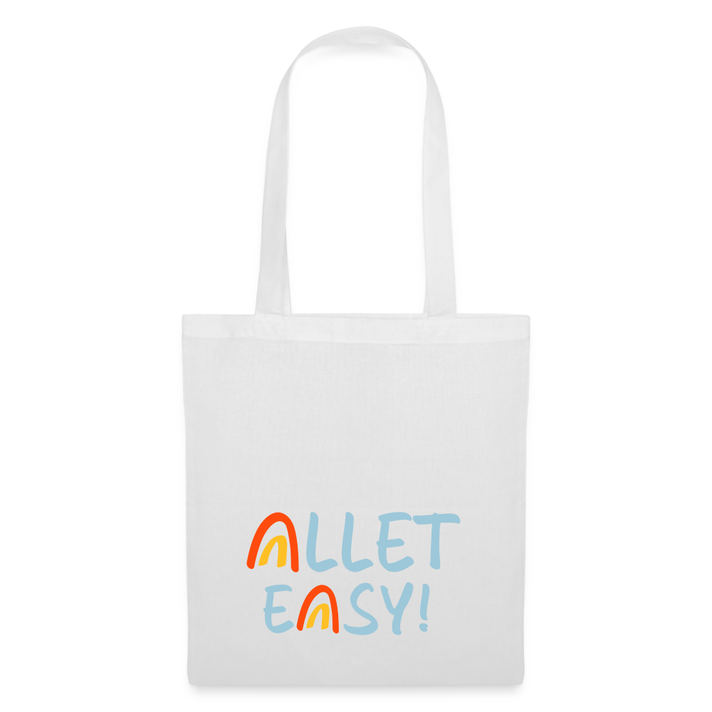 Allet Easy! - Stoffbeutel - weiß