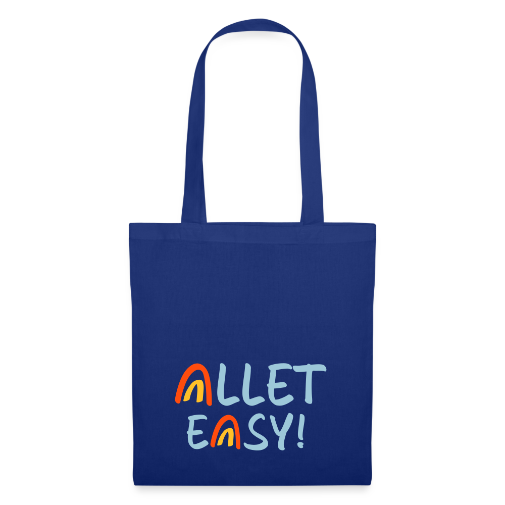 Allet Easy! - Stoffbeutel - Royalblau