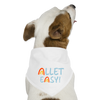 Allet Easy! - Hunde-Bandana - weiß